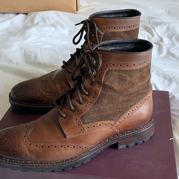 Johnston Murphy Wingtip Boots - Picture 2 of 4